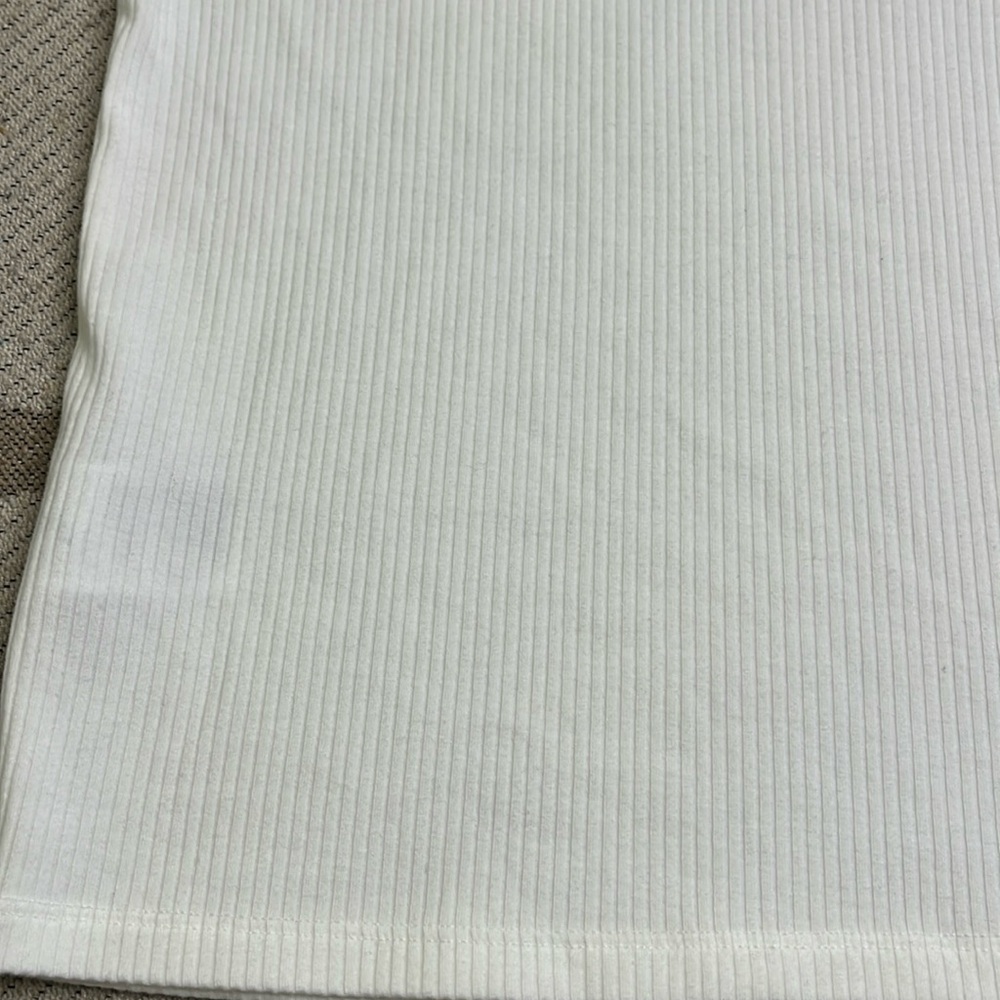 American Eagle Outfitters Hey Baby tee White Short Sleeve Tee Classic Crew Neck - Picture 9 of 9